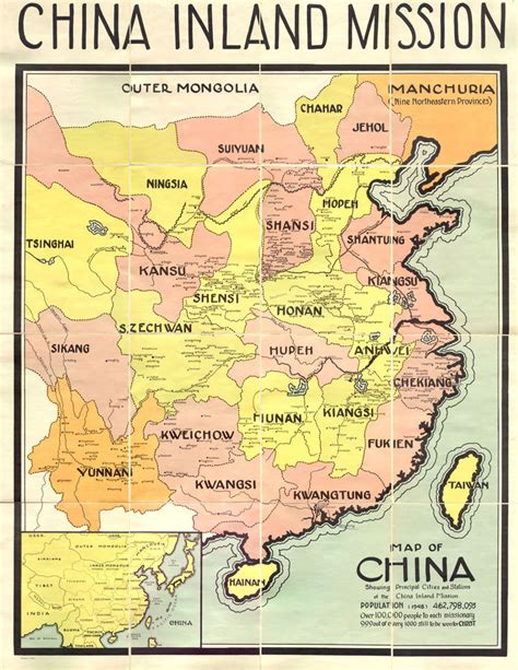 established the china inland mission.